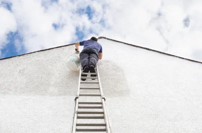 Peinture extérieure à Lorentzen — façades et ravalement
